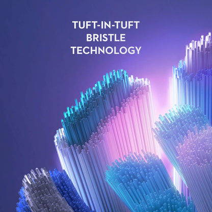 Oral-B iO 10 Electric Toothbrush with Pressure Sensor, 4 Brush Heads, Travel Case - 7 Modes, 2 Min Timer