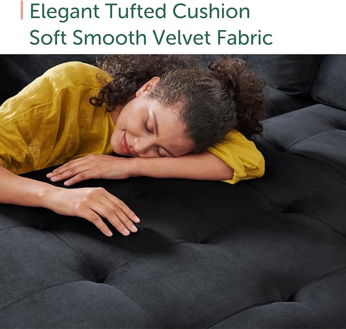 HONBAY Sectional Sleeper Sofa