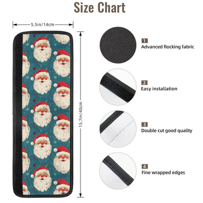Buyidec Refrigerator Door Handle Covers Funny Christmas Santa Claus Fridge Handle Cover Washable Dishwasher Microwave Fridge Oven Door Decor Handle Cover Keep Your Kitchen Appliances Clean