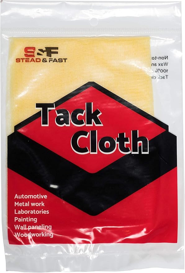 S&F STEAD & FAST Tack Cloth Automotive Painting, 30-pc Tack Cloths
