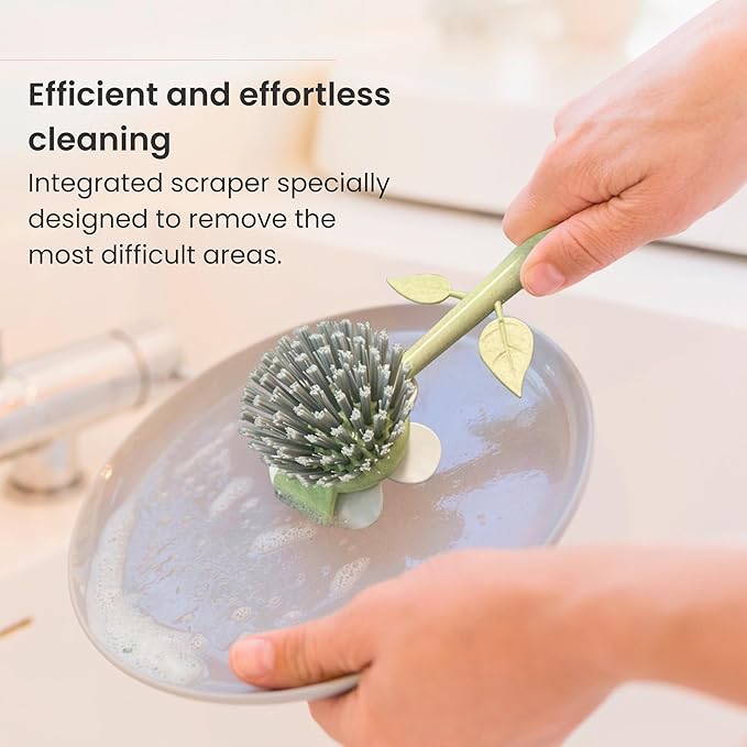 Vigar Florganic Daisy-Shaped Dish Brush