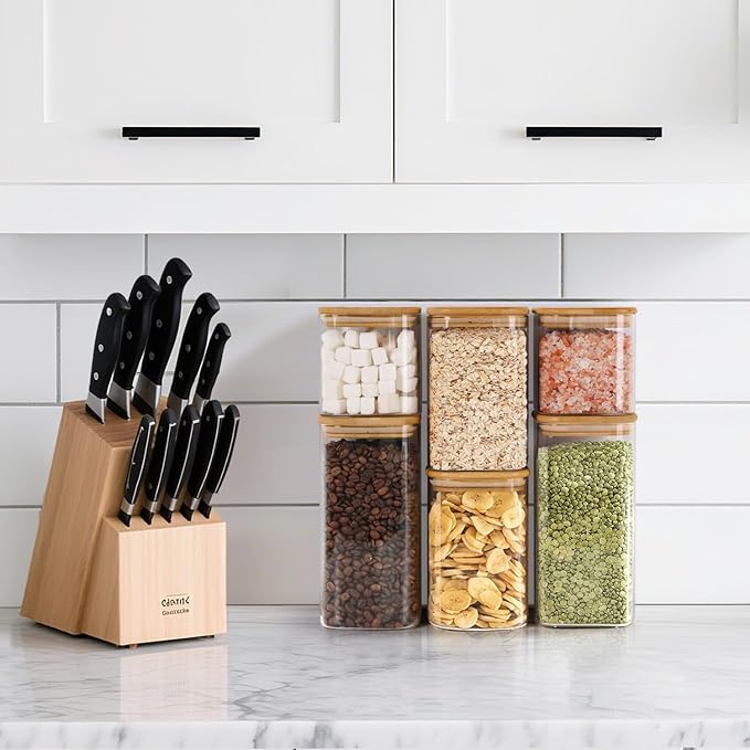 ComSaf Airtight Glass Storage Canister