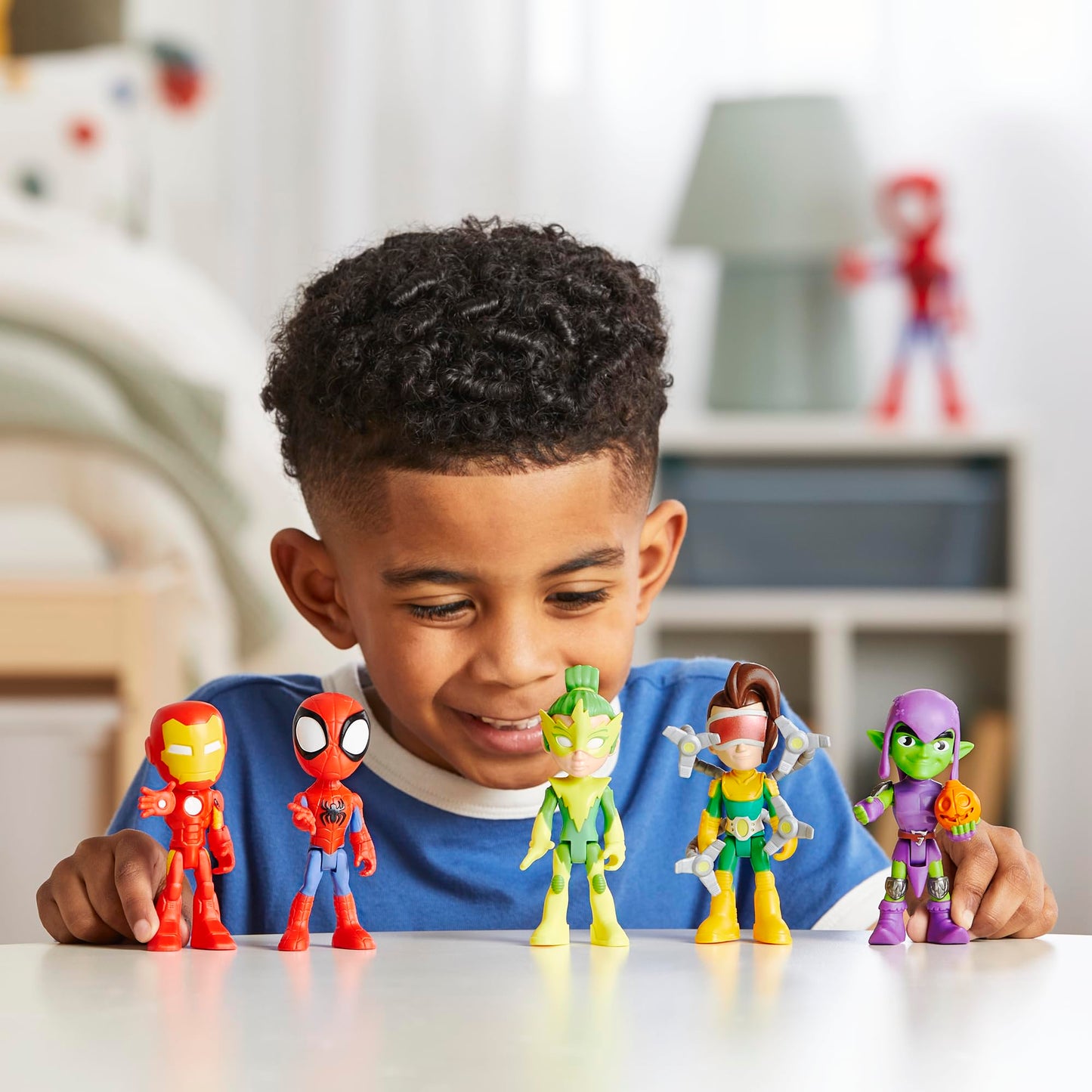 Marvel Spidey and His Amazing Friends, Friends & Foes Pack, Action Figure Set