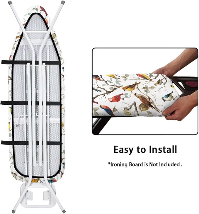 Hummingbirds Ironing Board Covers Standard Stylish Washable Ironing Board