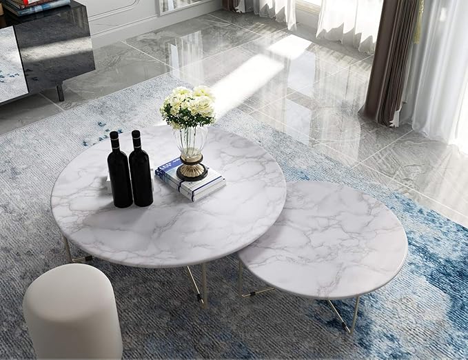Art3d 15.8" x 120" Tile Sticker Marble