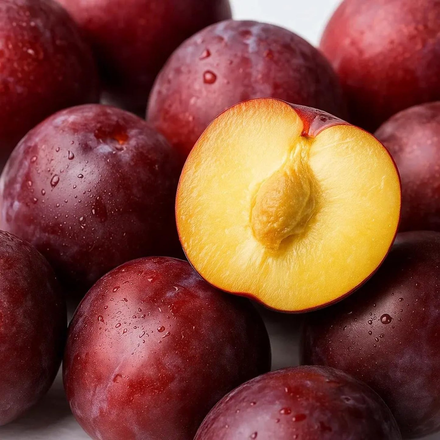 Live Flavor Pluot Tree Plant in 3 Gallon Pot, 2–3 Ft Tall Plum Apricot Fruit Tree for Outdoor Garden, Backyard, or Landscape Planting, No Ship to CA