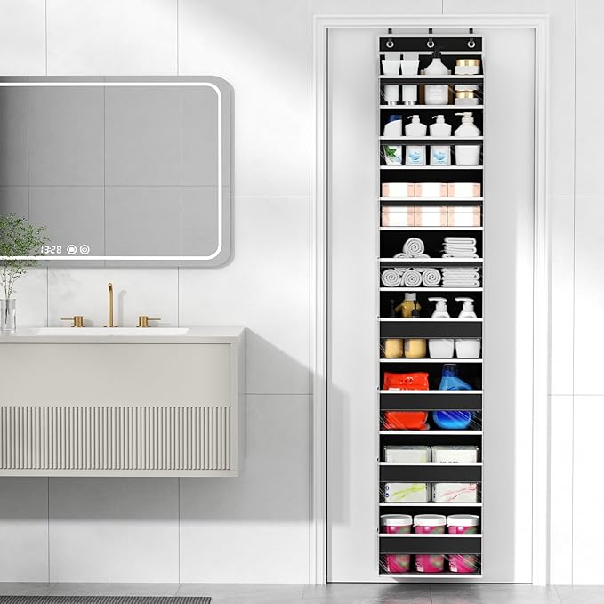 Over The Door Organizer, 8 Shelf Door Hanging Organizers