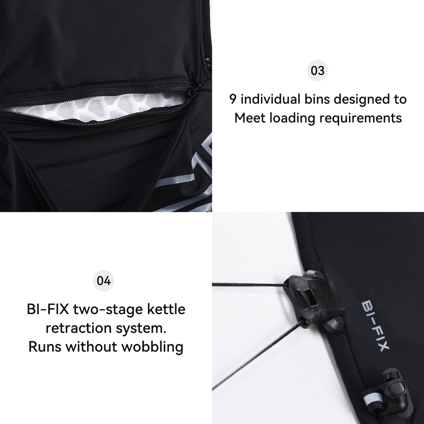KAILAS FUGA AIR 5 Ⅳ Running Hydration Vest Hydration Pack Lightweight with Two TPU Water Bladders for Women Men Trail Cycling Hiking Black L