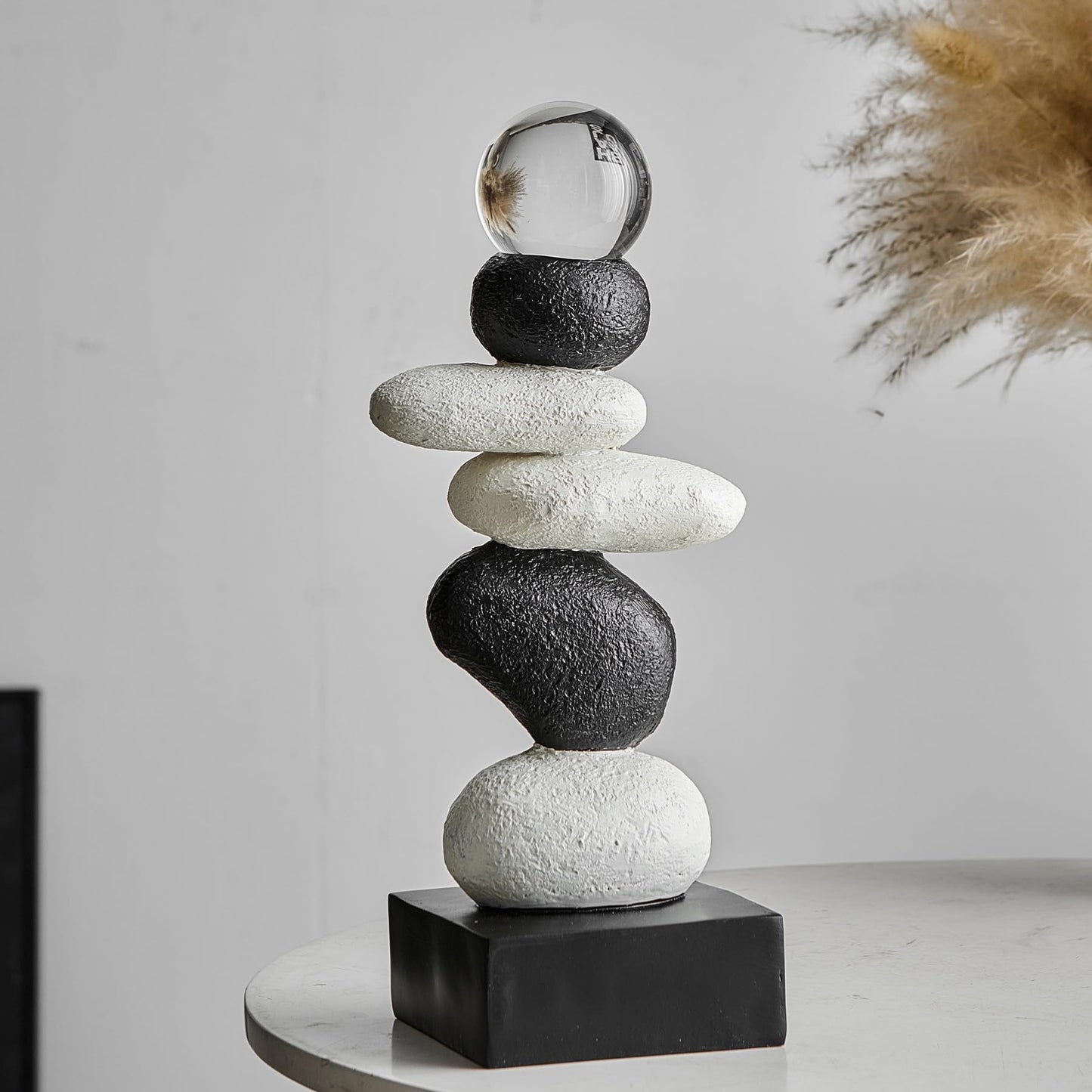 XGZY Art Stone Sculptures Home Decor - Modern Bookshelf & Desk Decor