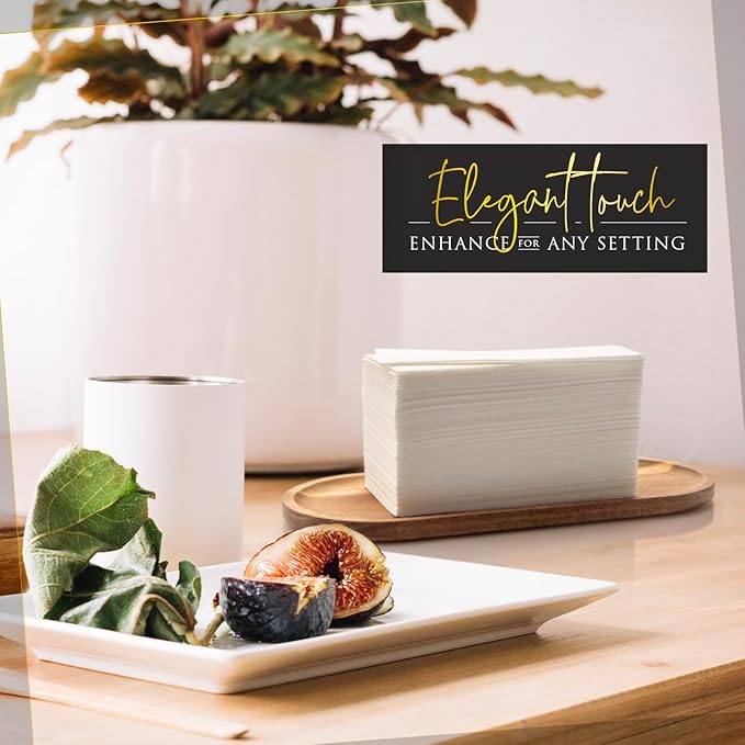 Linen Feel Disposable Napkins, Hand Towels