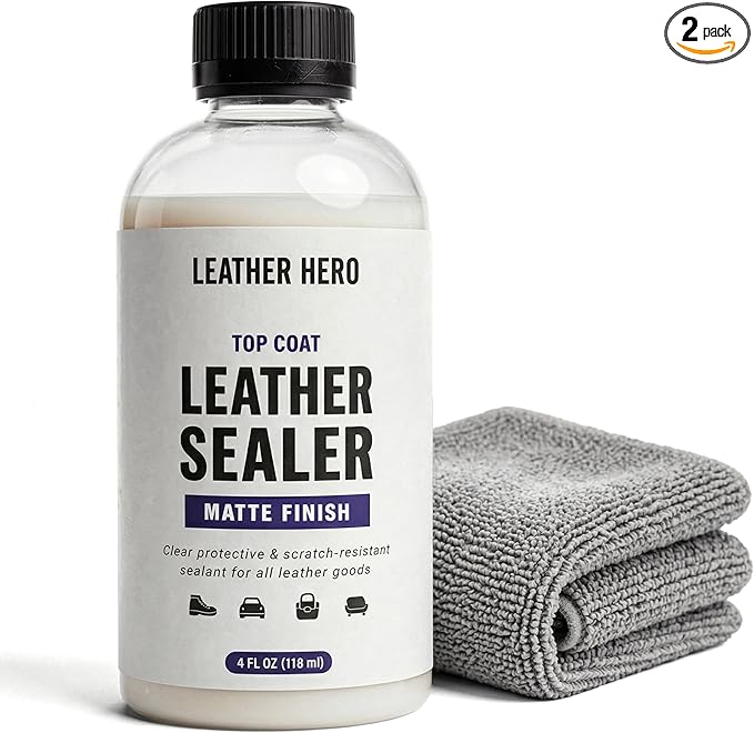 Leather Hero Top Coat – Leather Sealant & Protective Finish