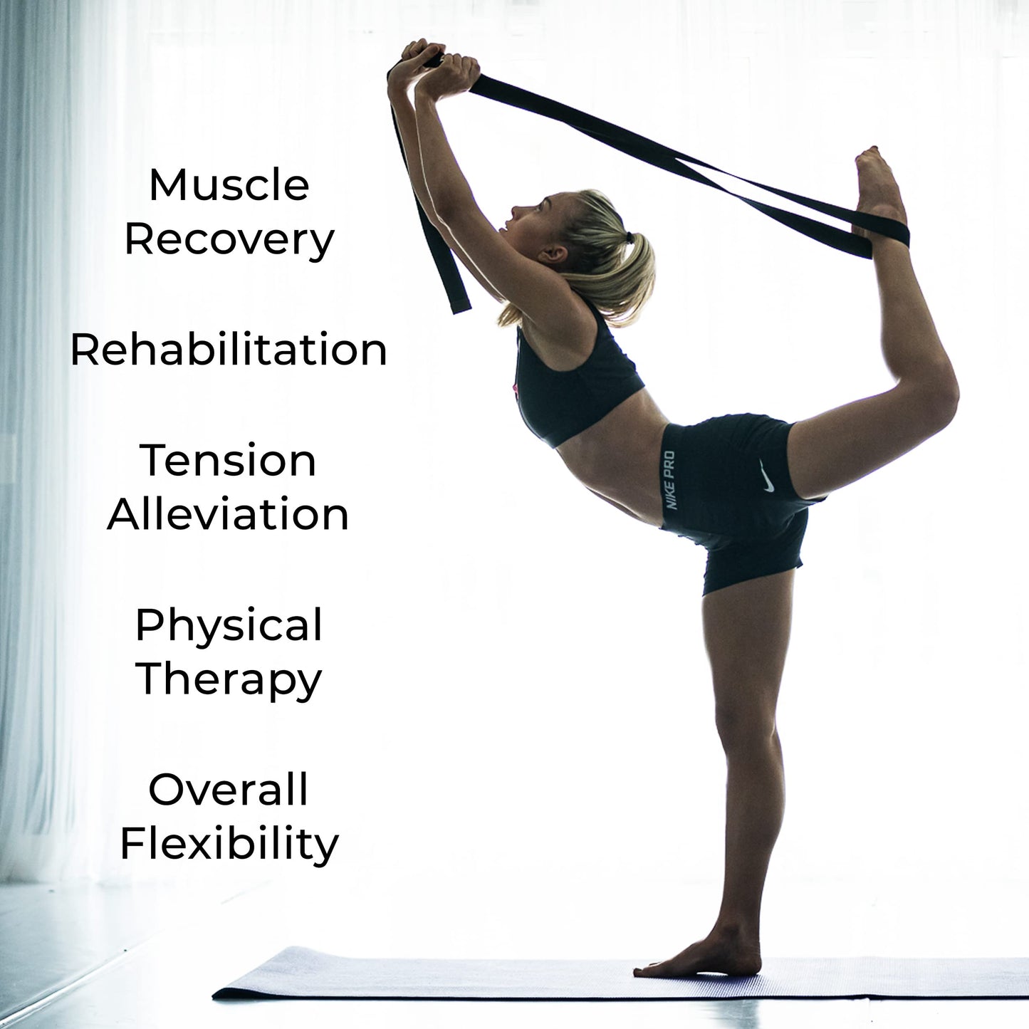 Sunshine Yoga 10-Pack Yoga Strap, 6-Foot Yoga Straps With Anti-Slip D-Ring Buckle, Adjustable Leg Stretching Strap for Muscle and Hamstring Stretch, Exercise Strap for Schools and Studios, Purple