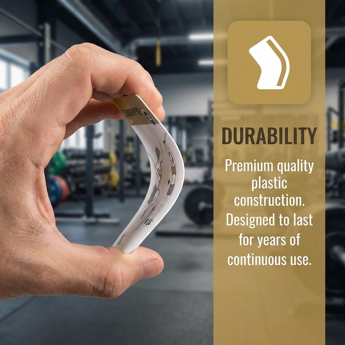 ELAORY Bodyweight & Dumbbell & Suspension1 Workout Cards - 150 Large 5"x3.5" Exercise Cards with 36 Strength Moves, Home & Gym Fitness Cards for Men & Women, Beginner Fitness Guide