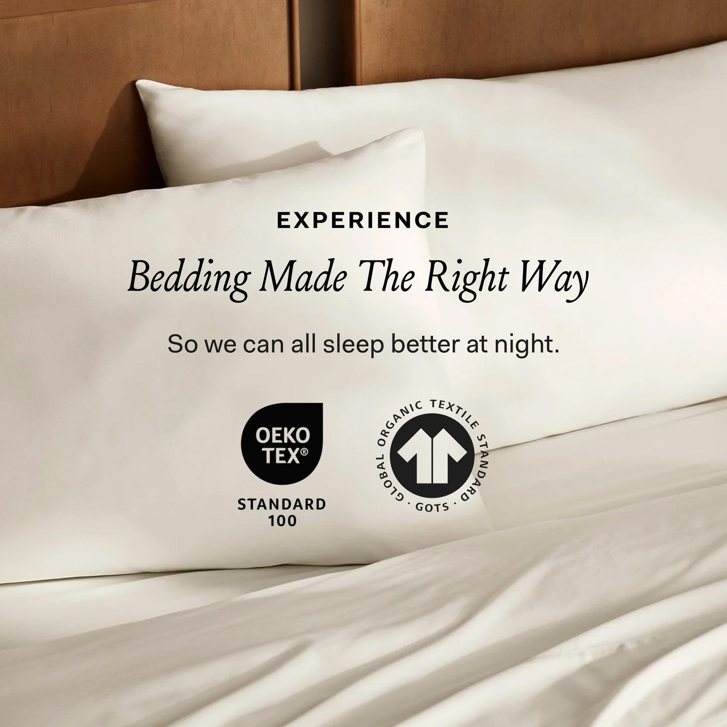 BOLL & BRANCH Signature Hemmed Sheet Set - King + Standard, Shore - Luxury 100% Organic Cotton - Includes 1 Flat, 1 Fitted, 2 Standard Size Pillowcases - Buttery Soft