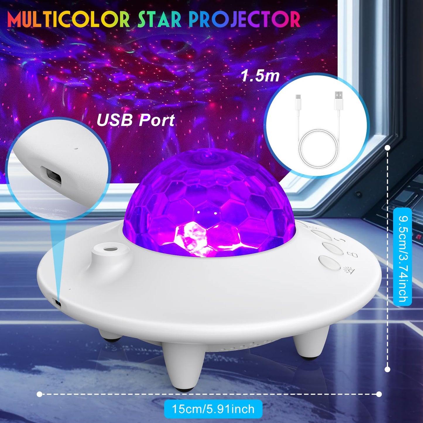 Space Star Projector,Galaxy Projector,Starry Nebula Ceiling LED Lamp with Timer,Remote and Adjustable Brightness,Night Light for Kids Adults,Home Decor,Gifts for Christmas,Birthdays,Valentine's Day