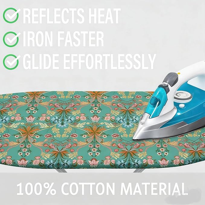 Thickened Ironing Board Cover and Sealing pad 15x54, Large-Sized Protective