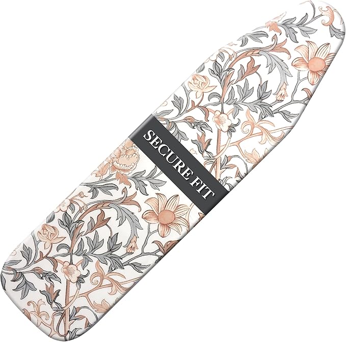 Thick Padded Ironing Board Cover and Pad – Extra Soft & Heatproof Surface –