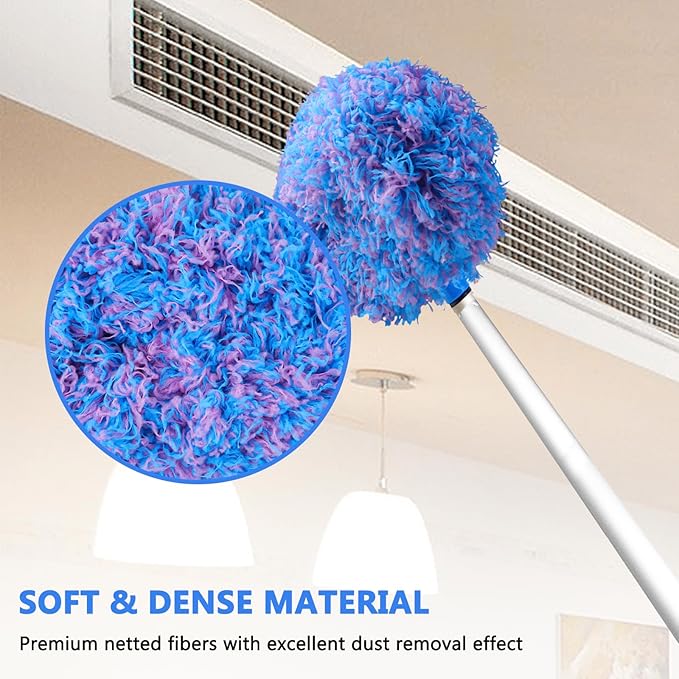 Ceiling Fan Cleaner Duster Reusable Microfiber Ceiling Fan Blade Cleaner