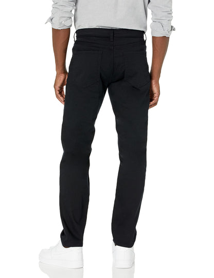 Amazon Essentials Men's Athletic-Fit Stretch Jeans - Discontinued Colours, Black, 36W / 32L