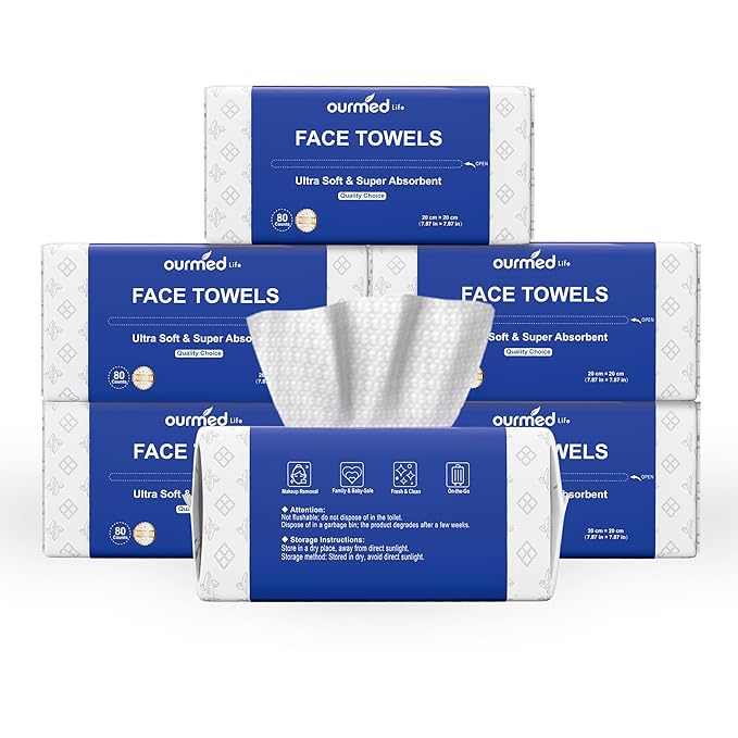 Ourmed Life Face Towels