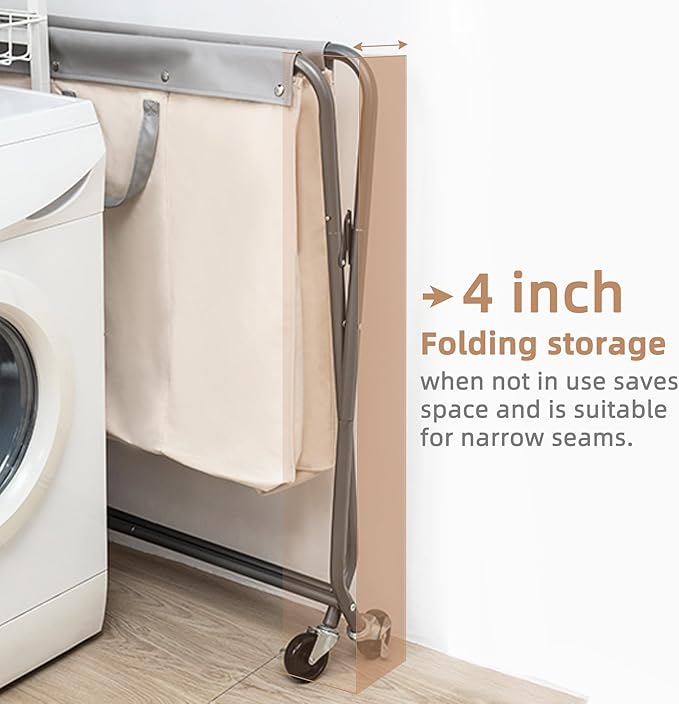 STORAGE MANIAC 160L Collapsible Laundry Hamper