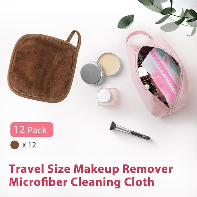 Makeup Remover Cloth, Makeup Remover Pads Microfiber Face Washcloth