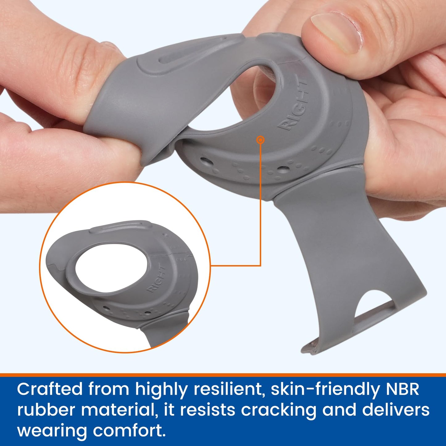Willcom CMC Thumb Brace - CMC Joint thumb arthritis brace for Osteoarthritis Pain, Flexible Thumb Stabilizer & Support for Arthritis Pain Relief for Women and Men (Right Hand - Medium)