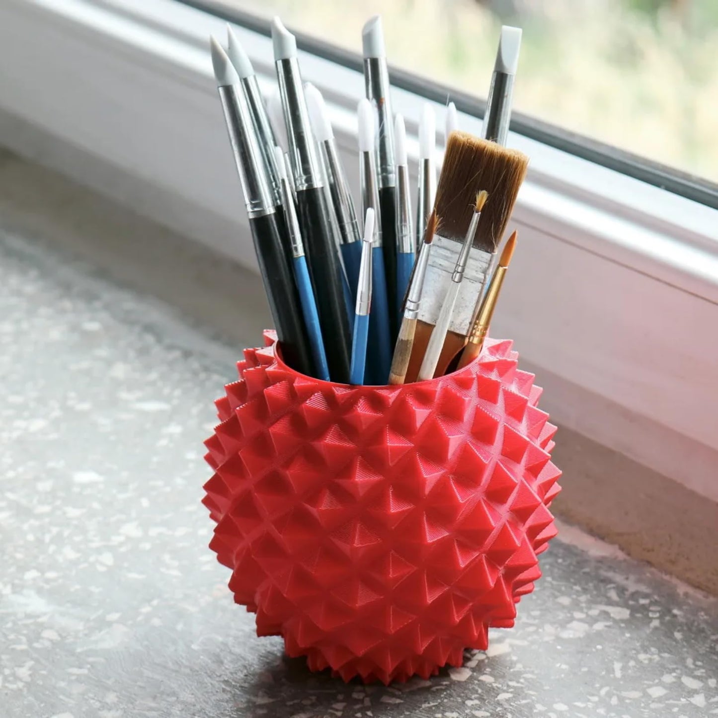 TIME&TRAVE Cute Pineapple-Inspired Indoor Plant Pots - 4.96 Inch Fower Pot Small Succulent Green Plants Pot, Cute Plant Gifts for Plant Lovers