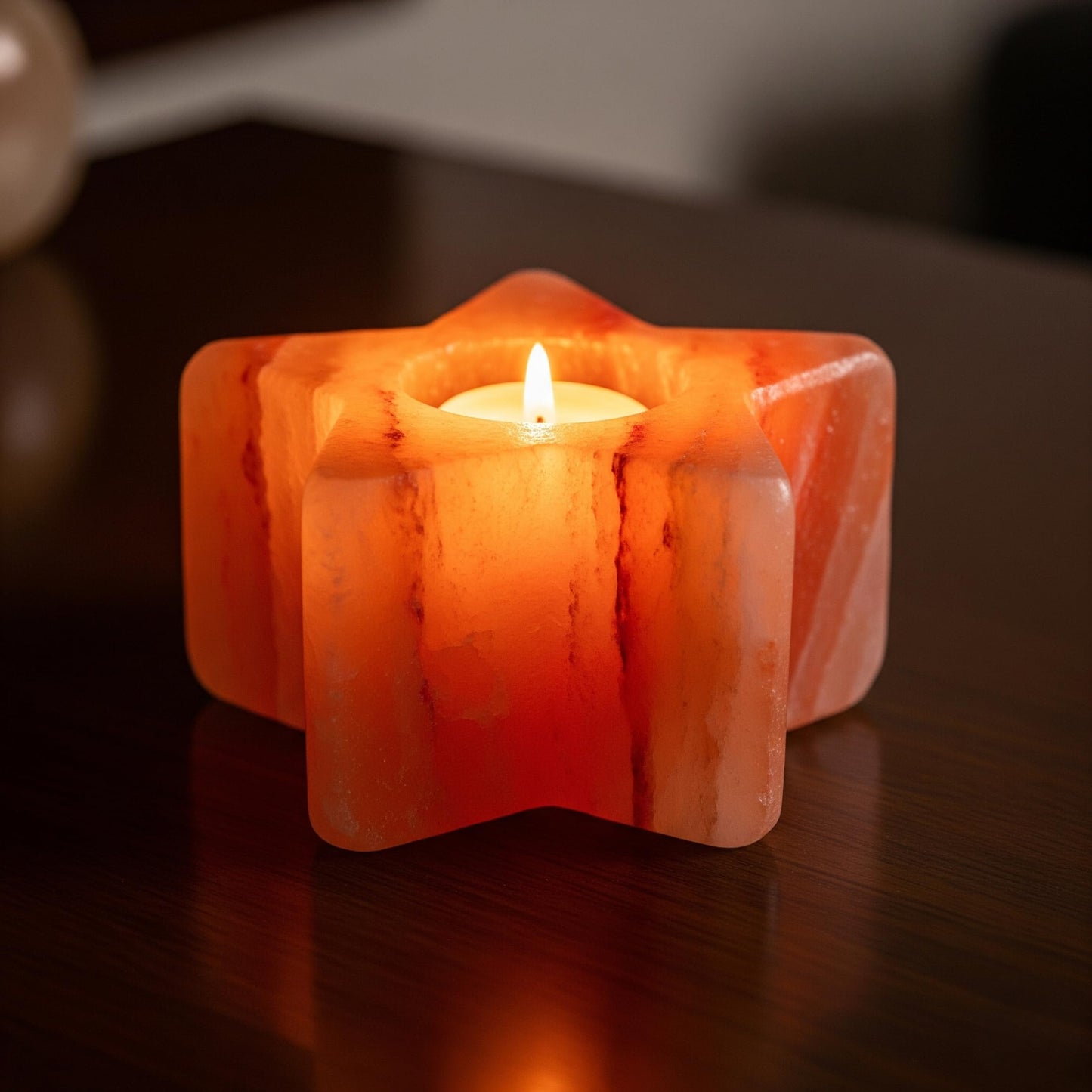 2 Tealight Candle Holders Star Shaped, 5x5x2, 2.5 lbs Each