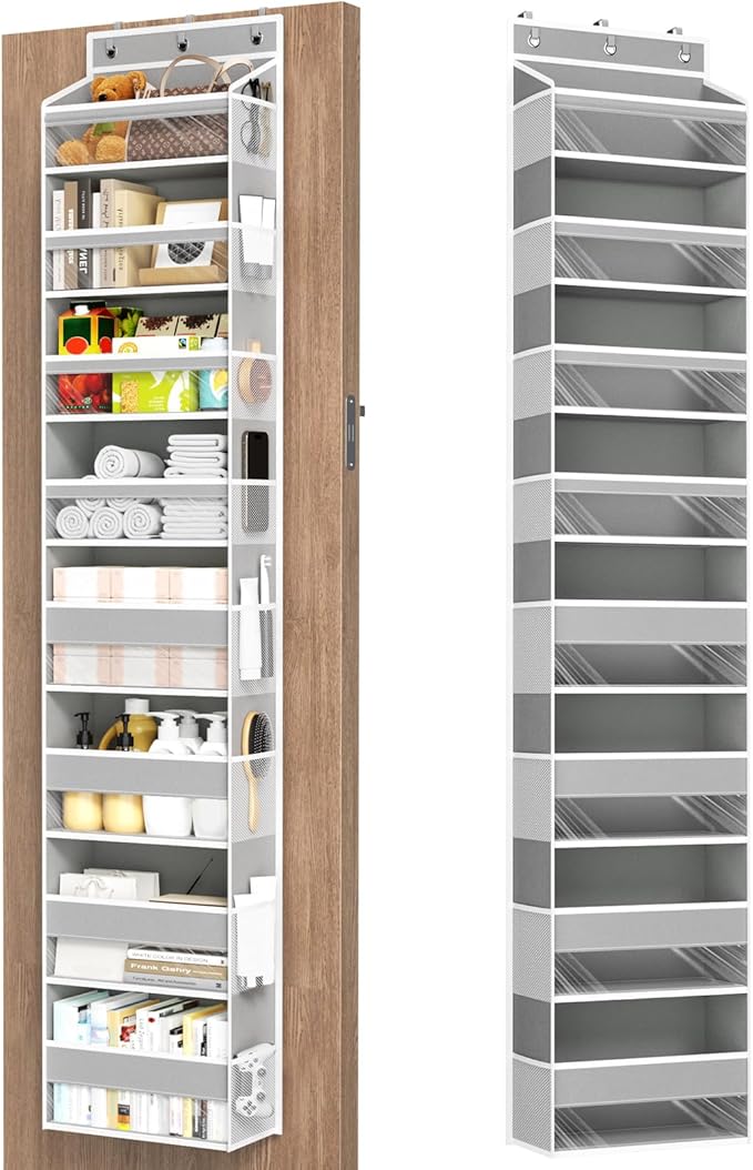 Over The Door Organizer, 8 Shelf Door Hanging Organizers