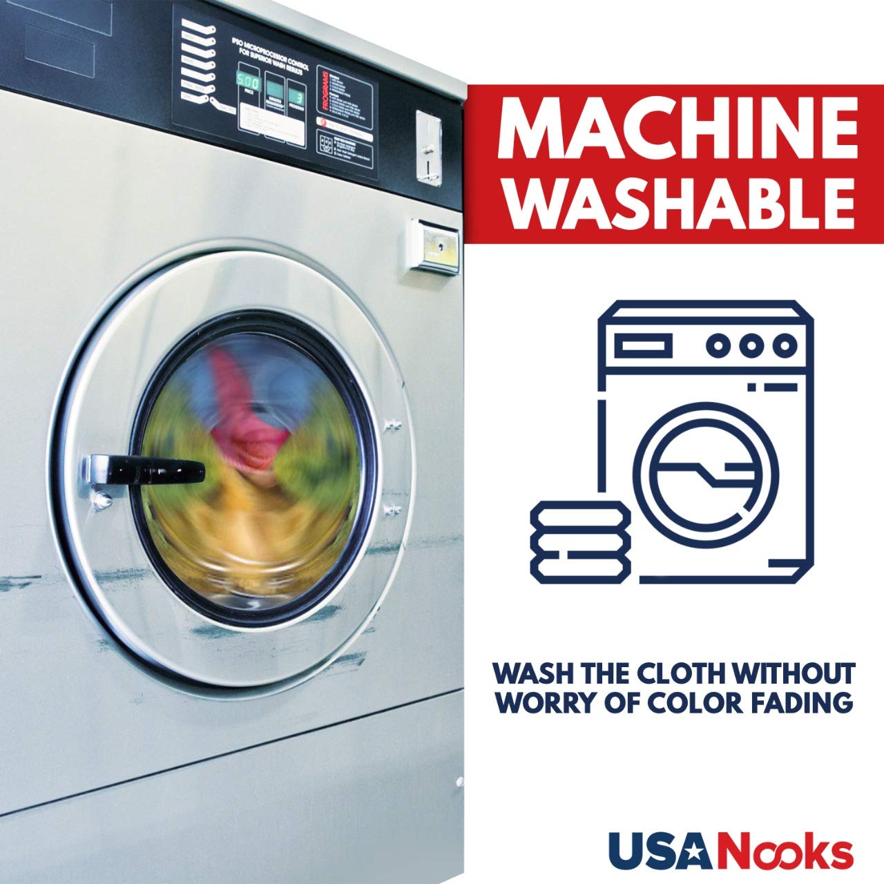 USANOOKS Microfiber Cleaning Cloth Grey - 12 Pcs (12.5"x12.5") - High Performance - 1200 Washes, Ultra Absorbent Microfiber Towel Weave Grime & Liquid for Streak-Free Mirror Shine - Car Washing Cloth