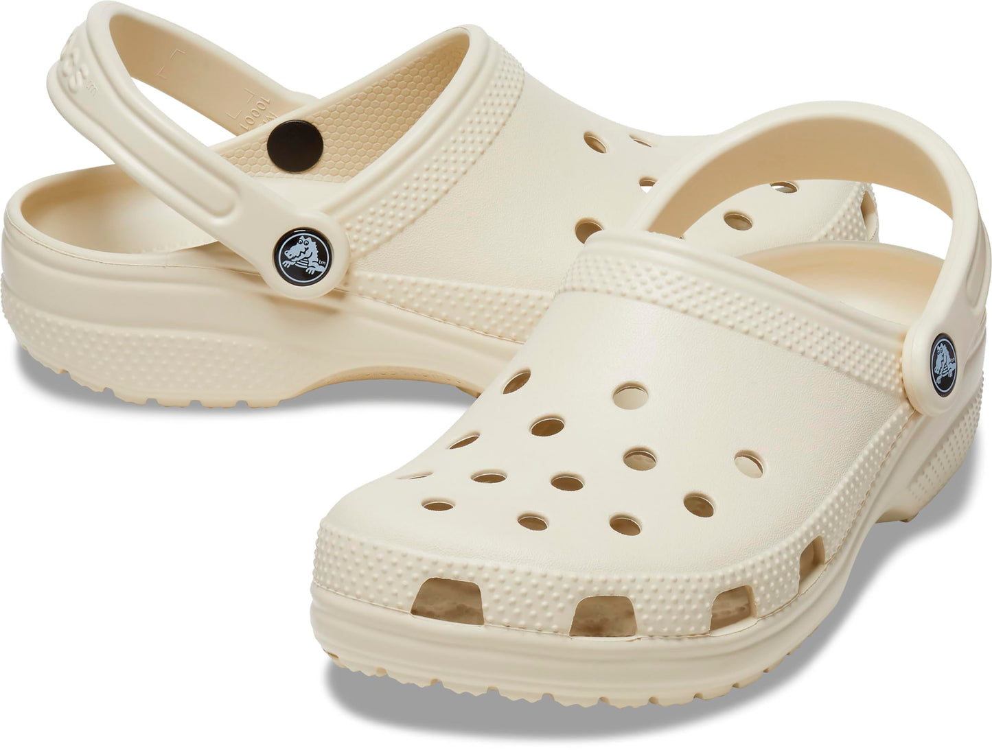 Crocs Unisex Classic Clogs Clogs, Bone,4 UK Men/ 5 UK Women