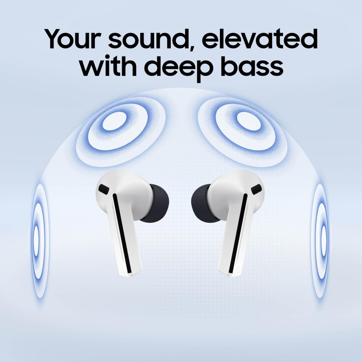 SAMSUNG Galaxy Buds 3 FE (2025) True Wireless Bluetooth Earbuds, Active Noise Cancellation, Powerful Sound, Clear Calls, Long Lasting Battery, Hands Free AI, Gray [US Version, 2 Year Warranty]