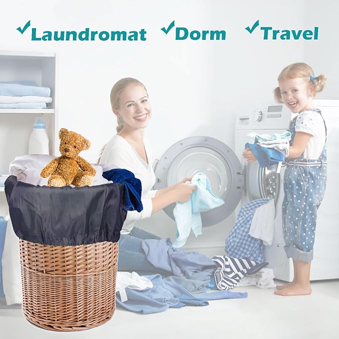 Heavy Duty Laundry Bag 2 Pack XL Nylon Laundry Bags