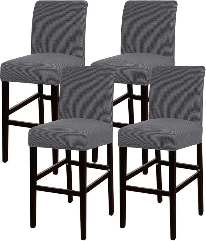 Turquoize Stretch Bar Stool Cover Counter Stool Pub Chair Slipcover