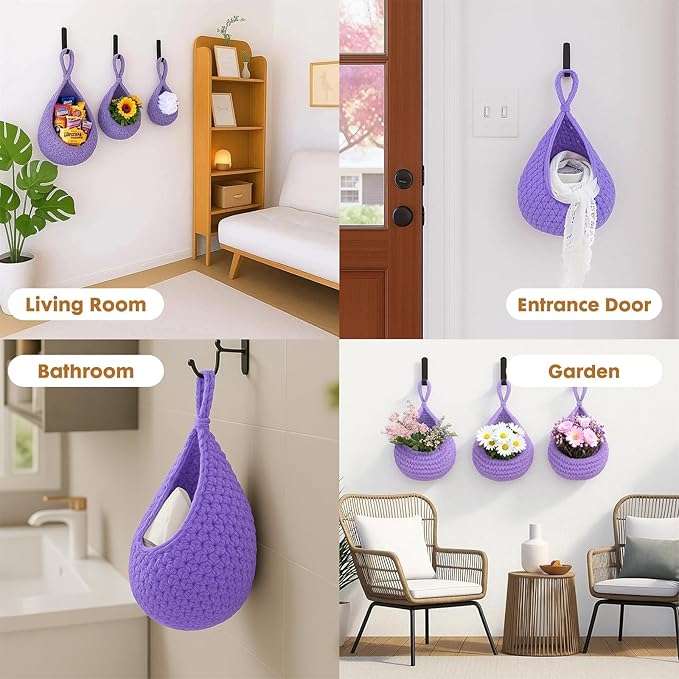 ShellKingdom Wall Hanging Baskets
