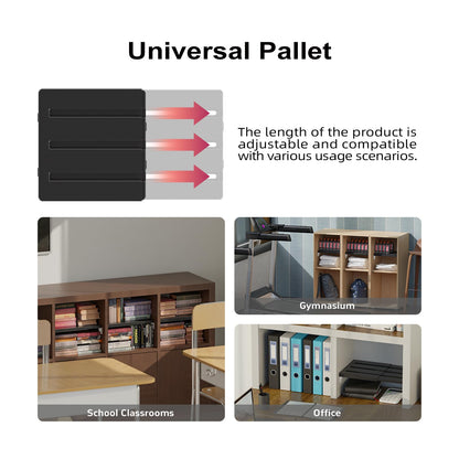 Booche Adjust-A-Shelf Locker Shelf, Extends to Fit Your Locker, Easy to Use, Perfect for School, Office, Gym, (1, Black)