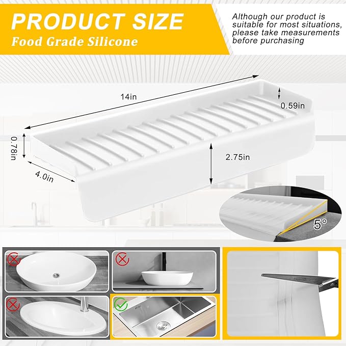 Silicone Sink Edge Protectors