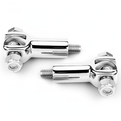 Motorcycle foot pegs Supports Mounts Clevis Fits For Harley Davidson Softail 2000-2006 (Chrome) harley pegs Mount Bolts
