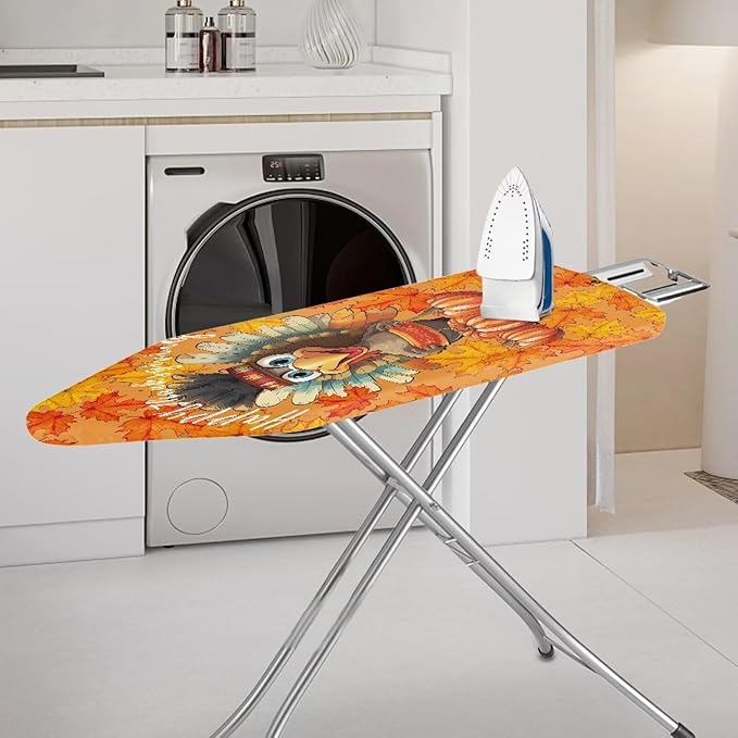 ZDCUSTOM Autumn Fall Ironing Board Cover 13x52 Inch Standard Ironing Board Cover