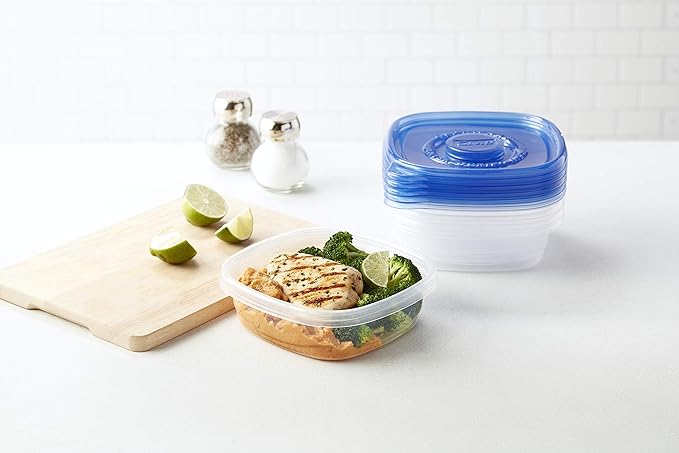 Glad Entrée Food Storage Containers, Medium Square
