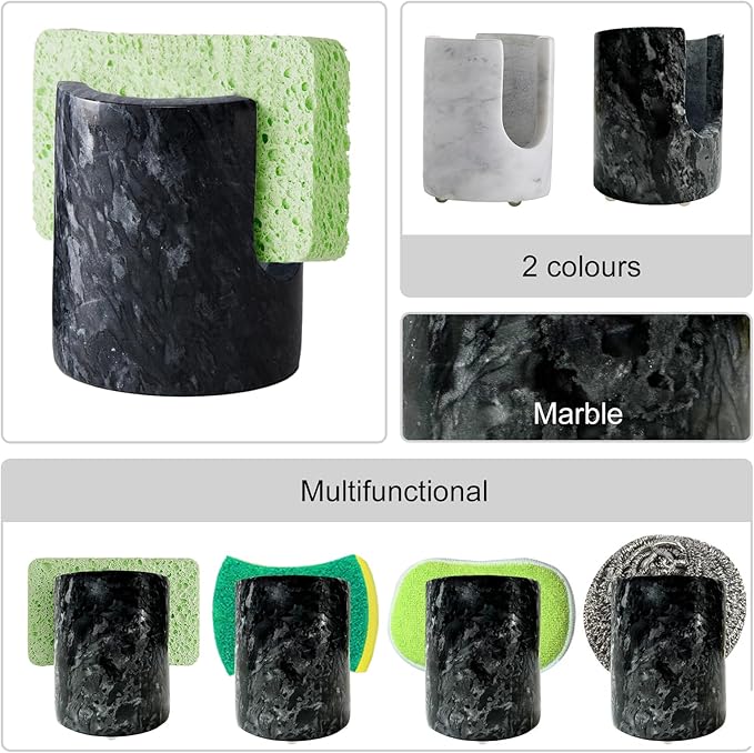 Marble Sponge Holder Sink Sponge Caddy