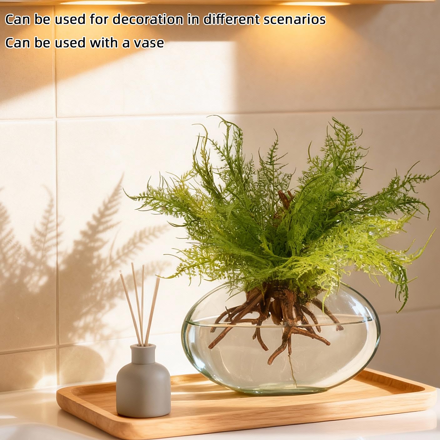 Abzo Fake Plant Artificial Greenery Potted Plants, Fake Plants for Home Decor Indoor, Faux Greenery for Office Desk Farmhouse Bathroom Shelf Table Decor