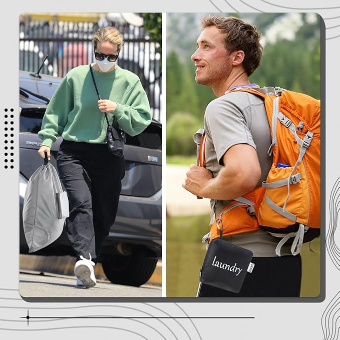 Travel Laundry bags, Dirty Clothes Travel Bag