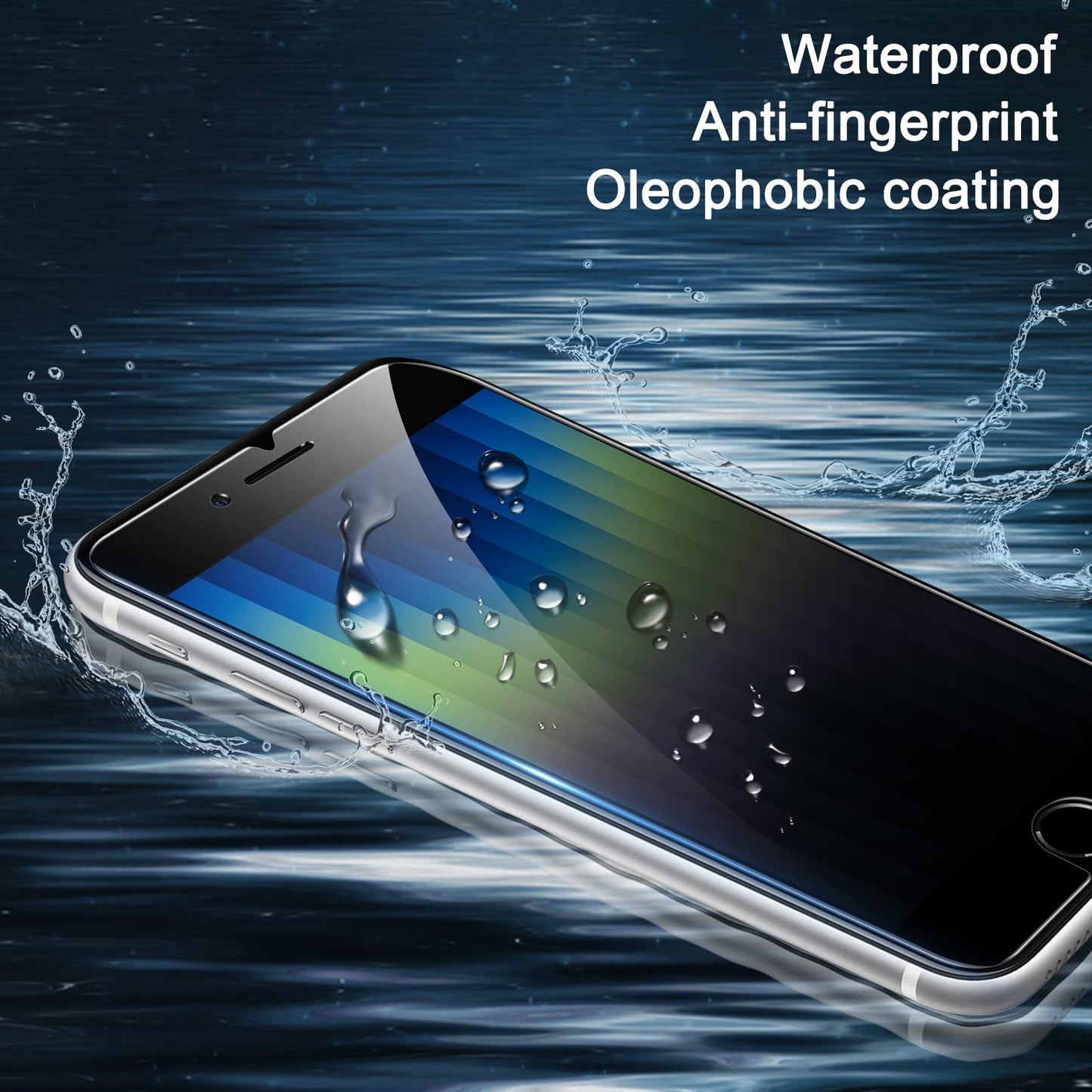 [2 Pack] Privacy Screen Protector for iPhone 11/XR, YMHML Tempered Glass Anti-Spy Bubble Free Case Friendly Easy Installation Film for iPhone 11/XR 6.1 Inch