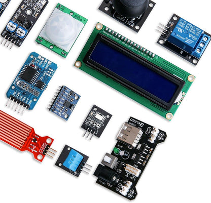 ELEGOO Upgraded 37 in 1 Sensor Modules Kit with Tutorial Compatible with Arduino IDE UNO R3 MEGA Nano
