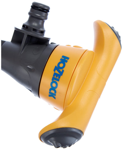 HOZELOCK - Sprinkler Rotating 177 m² : Spike-mounted Spray Sprinkler for Medium-sized Surfaces (ø 15m), Ideal for Lawns and Established Plants, 8 Jets: 2 Spray Patterns [2510P0000]