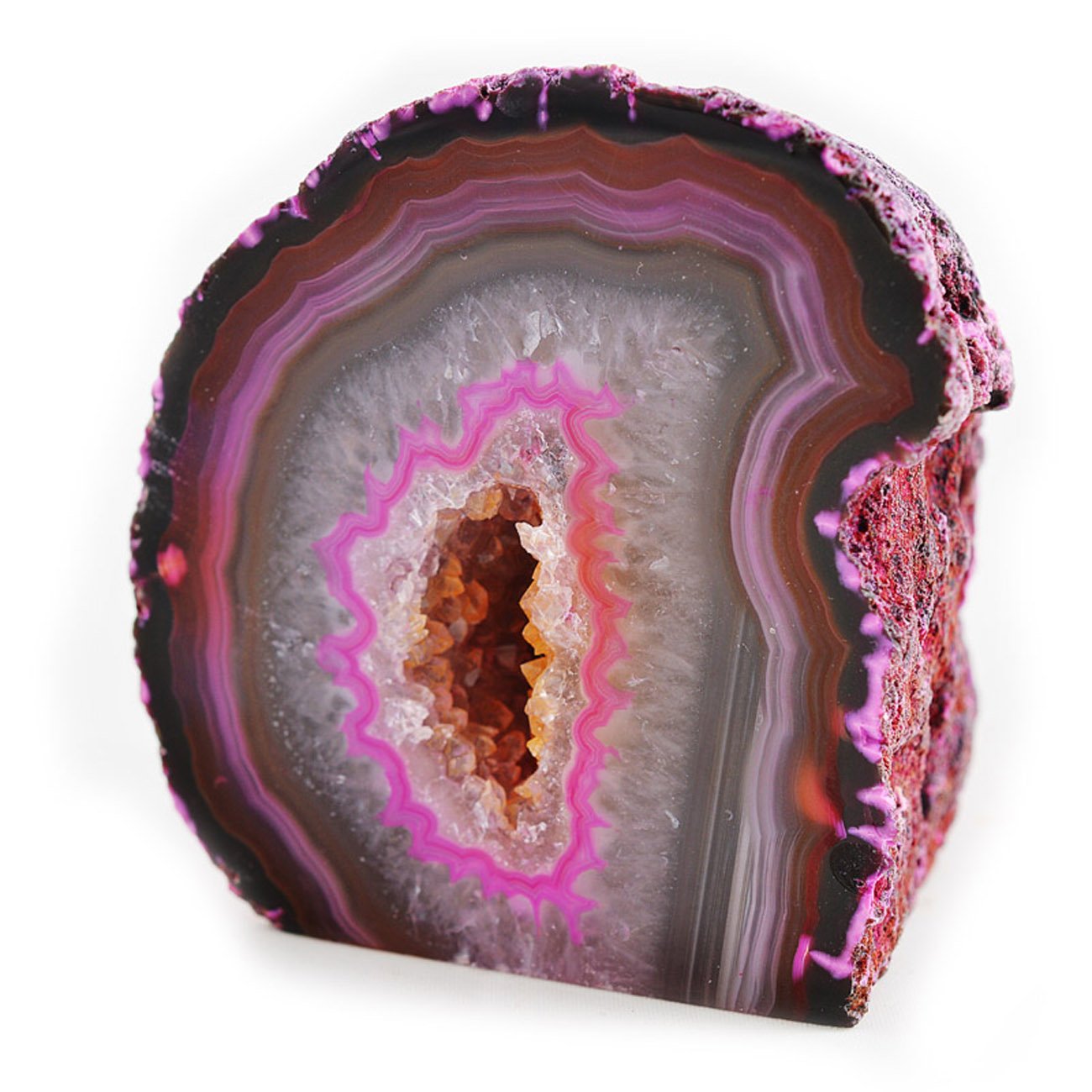 Fossil Gift Shop 2-3" Agate Geode (Pink)