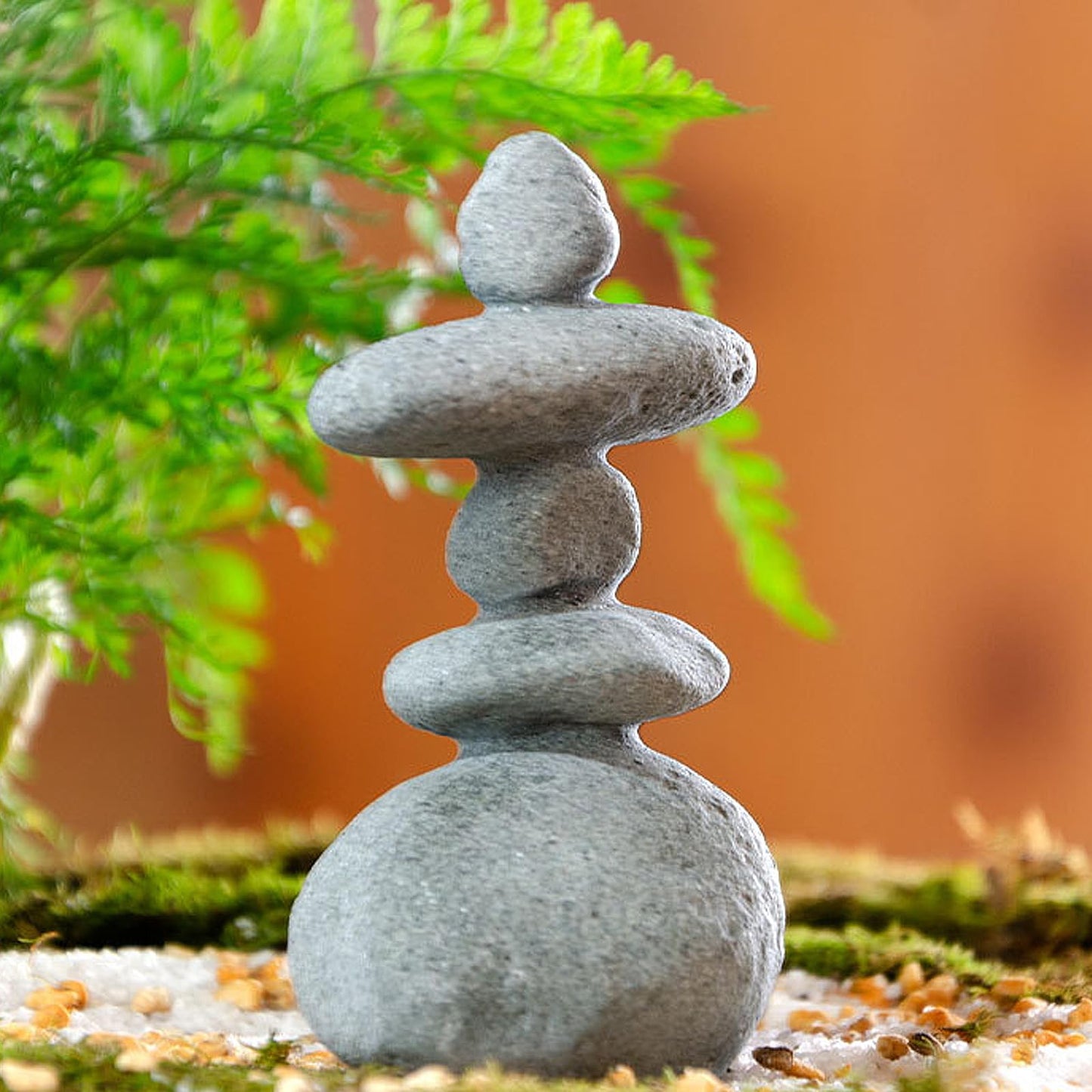 Rock Ornament Miniature Stone Decor for Aquarium Zen Garden Decor Flowerpot Stone Landscape Micro Landscape Accessory 3.38 X 1.96 X 1.37 in