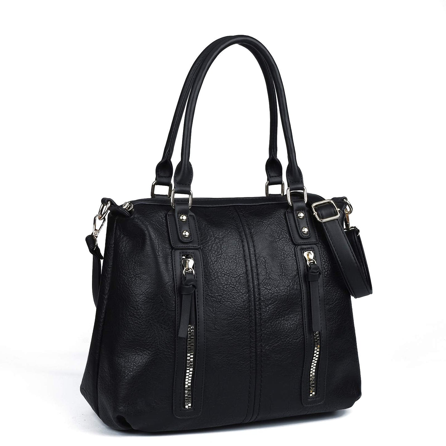 Gladdon Hobo Bags for Women Large Capacity Top Handle Bags with Multi Pocket Tote Shoulder Handbags Faux Leather Crossbody Bag for Work School Travel